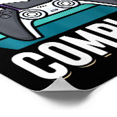 Elementair niveau Complete Gamer CL van 2024 Gradu Poster (Hoek)