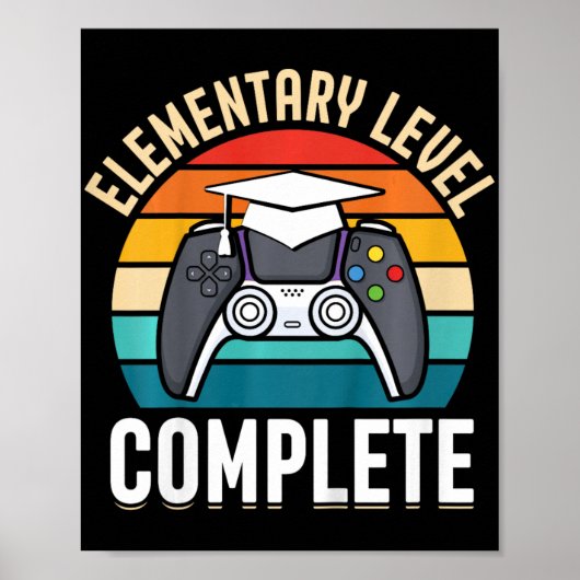 Elementair niveau Complete Gamer CL van 2024 Gradu Poster (Voorkant)