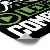 Elementair niveau complete gamer Cl van 2025 afges Poster (Hoek)