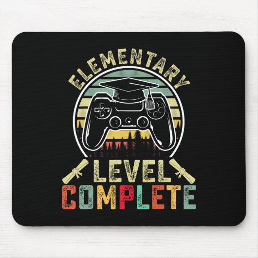 Elementair niveau complete gamer elementair afgest muismat (Voorkant)