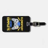Elementair niveau Complete Gaming Gamer Afstuderen Bagagelabel (Voorkant horizontaal)