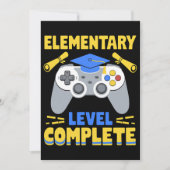 Elementair niveau Complete Gaming Gamer Afstuderen Kaart (Voorkant)