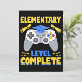Elementair niveau Complete Gaming Gamer Afstuderen Kaart (Staand voorkant)