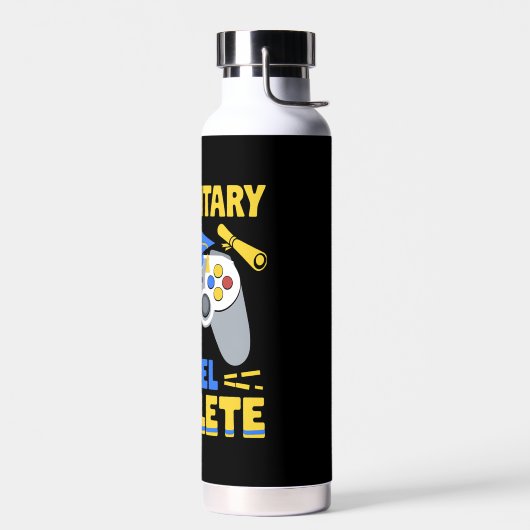 Elementair niveau Complete Gaming Gamer Afstuderen Waterfles (Links)