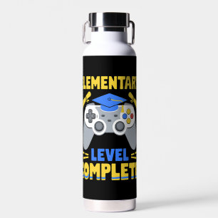 Elementair niveau Complete Gaming Gamer Afstuderen Waterfles