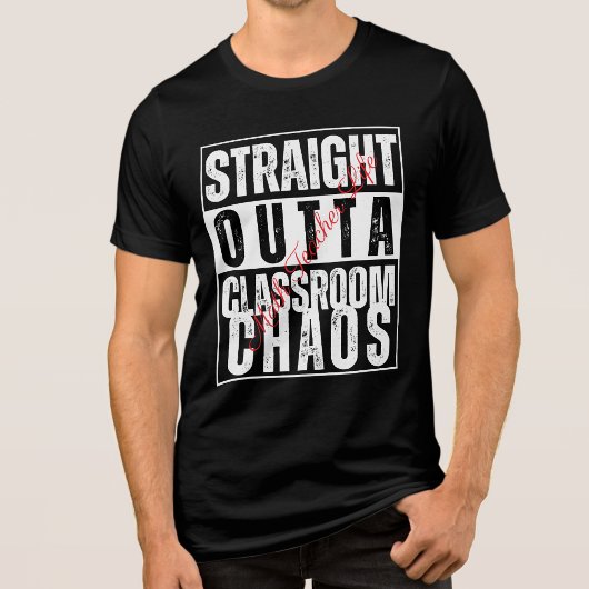 Elementair Onderwijs Leraar Waardering Student Doc Tri-Blend Shirt