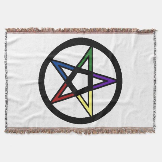 Elementair pentacle deken (Voorkant)