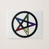 Elementair pentacle legpuzzel (Horizontaal)