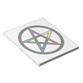 Elementair pentacle notitieblok (Schuin)