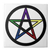 Elementair pentacle tegeltje (Voorkant)
