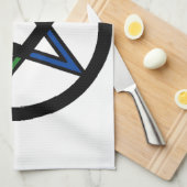 Elementair pentacle theedoek (Quarter Fold)