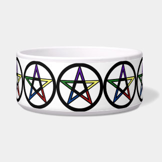 Elementair pentacle voerbakje