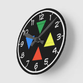 Elementair pentakel ronde klok (Hoek)