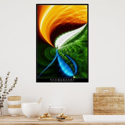 Elementair Poster (Keuken)