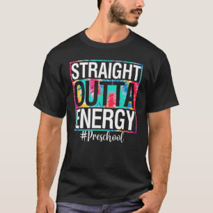 Elementair recht uit energie leraar leven Stropdas T-shirt
