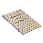 Elementair schoolboek notitieboek (Rechterzijde)