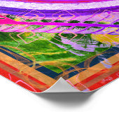 Elementair symbool Ether Meditatiehulp Tattva Poster (Hoek)