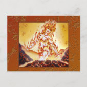 Elementair van de brand briefkaart (Voorkant)