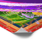 Elementair water binnen Ether Meditatiehulp Tattva Poster (Hoek)