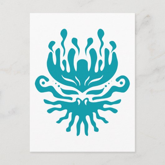 Elementair water briefkaart (Voorkant)