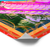 Elementair water in lucht meditatie hulp Tattva Poster (Hoek)