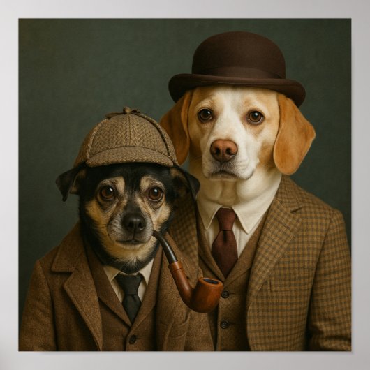 "Elementair, Watson" Poster (Voorkant)