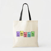 Elementaire chocolade-Canvas tas (Voorkant)