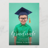  elementaire foto Afstuderen Aankondiging (Voorkant)