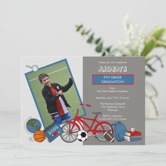 Elementaire fotogeniedivisie kaart (Staand voorkant)