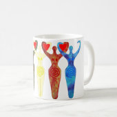 Elementaire goddessen Sisterhood mok (Voorkant rechts)