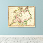 Elementaire kaart canvas afdruk (Insitu (Houten vloer))