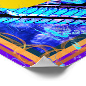 Elementaire lucht binnen aarde meditatie hulp Tatt Poster (Hoek)