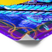 Elementaire lucht binnen aarde meditatie hulp Tatt Poster (Hoek)