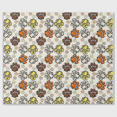 Elementaire Natuur Cadeaupapier (Vlak)