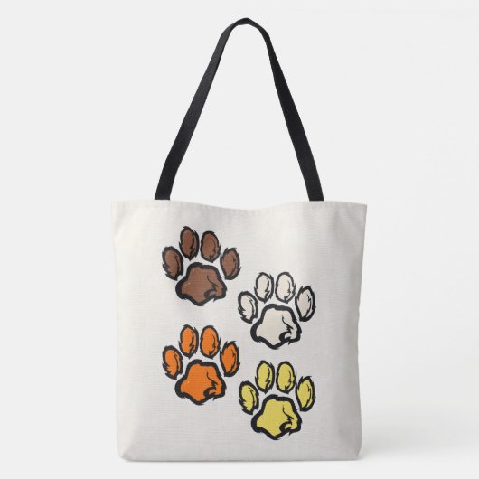 Elementaire Natuur Tote Bag (Achterkant)