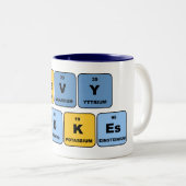 Elementaire Navy Nukes Tweekleurige Koffiemok (Voorkant rechts)