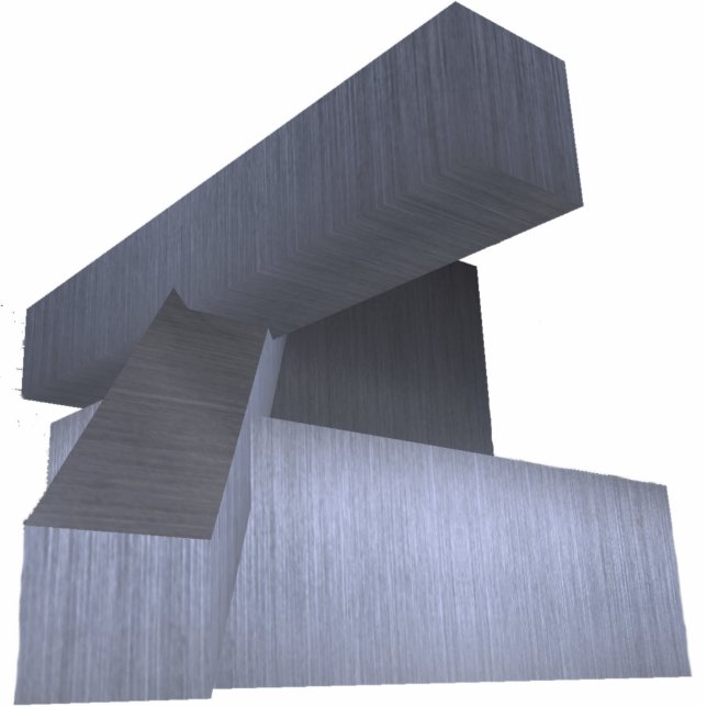 Elementaire neerslag-eenconstructietak staand fotobeeldje  (Voorkant)