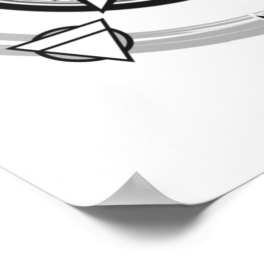 Elementaire Pentagram Afdrukken Poster (Hoek)