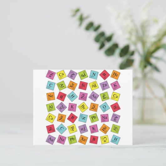 Elementaire periode briefkaart (Staand voorkant)