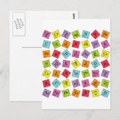 Elementaire periode briefkaart (Voorkant / Achterkant)