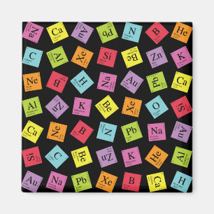 Elementaire periode (donker) magneet