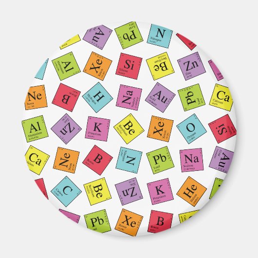 Elementaire periode magneet (Voorkant)