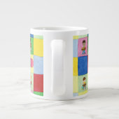 Elementaire school klaslokalen Kinderleraar Jumbo Grote Koffiekop (Achterkant)