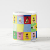 Elementaire school klaslokalen Kinderleraar Jumbo Grote Koffiekop (Voorkant)