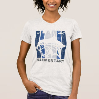 Elementaire school voor bladereproductie t-shirt