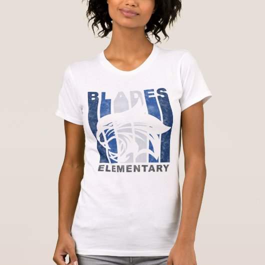 Elementaire school voor bladereproductie t-shirt (Voorkant)