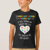Elementaire schoolbekentenis t-shirt (Voorkant)