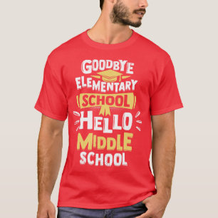 Elementaire schooldiploma Afstuderen T-shirt