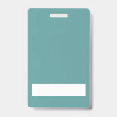 Elementaire schoolkantoorfoto badge (Back)