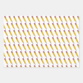 Elementaire schoolkrijgsraad inpakpapier vel (Voorkant 2)